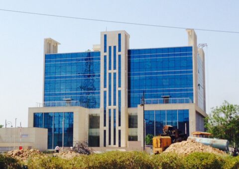 Eros Business Centre – A Spectacular Stepped Massing Structure