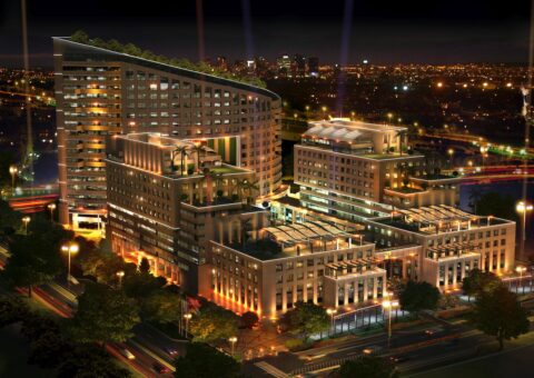 Self Sufficient Green Building of Cyberwalk