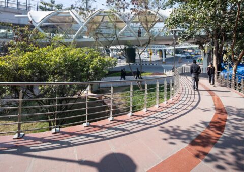 Pedestrian strategy for New Delhi