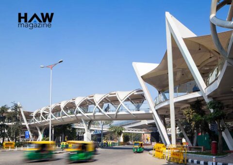 The ITO Skywalk, a foot-over-bridge in New Delhi, decongests and facilitates safe and seamless pedestrian flow connecting four principal streets