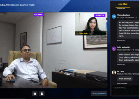 Anand Sharma at India art n Design, 2020